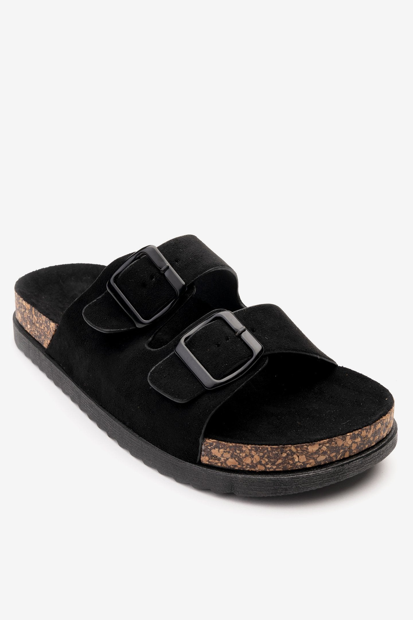 Sandalia Mujer Negro Misha Chancleta Chancleta